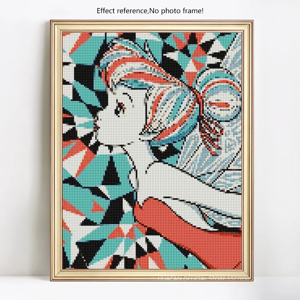 Алмазная картина сделай сам полноразмерная из мультфильмов для девочек