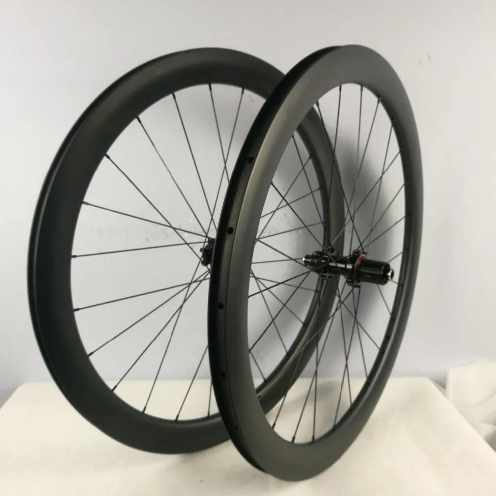 BIKEDOC карбоновые колеса дисковый тормоз 700C 25 мм ширина колеса карбоновый дорожный вилсет под дисковый тормоз клинчер Ruedas Bicicleta Carretera