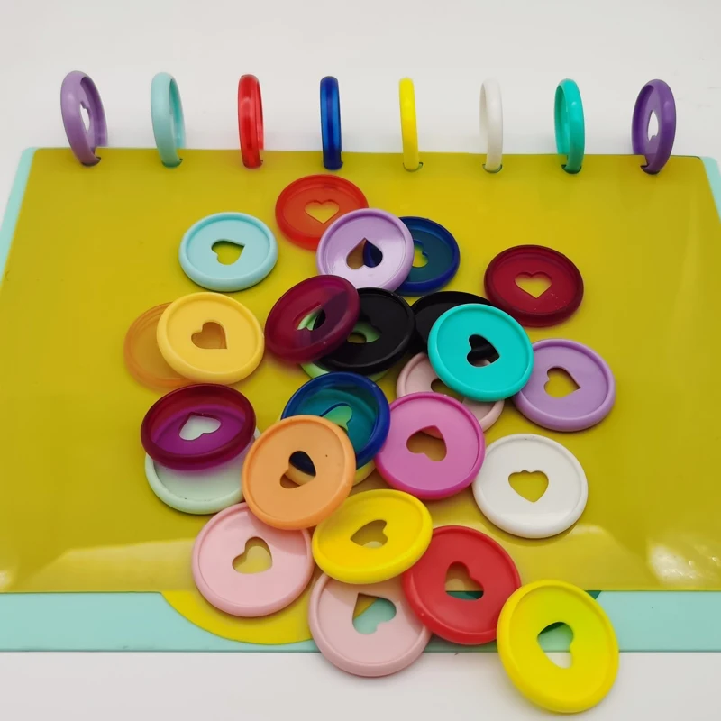 Рисунок 4 - Переплетные кольца с отверстиями в виде грибов