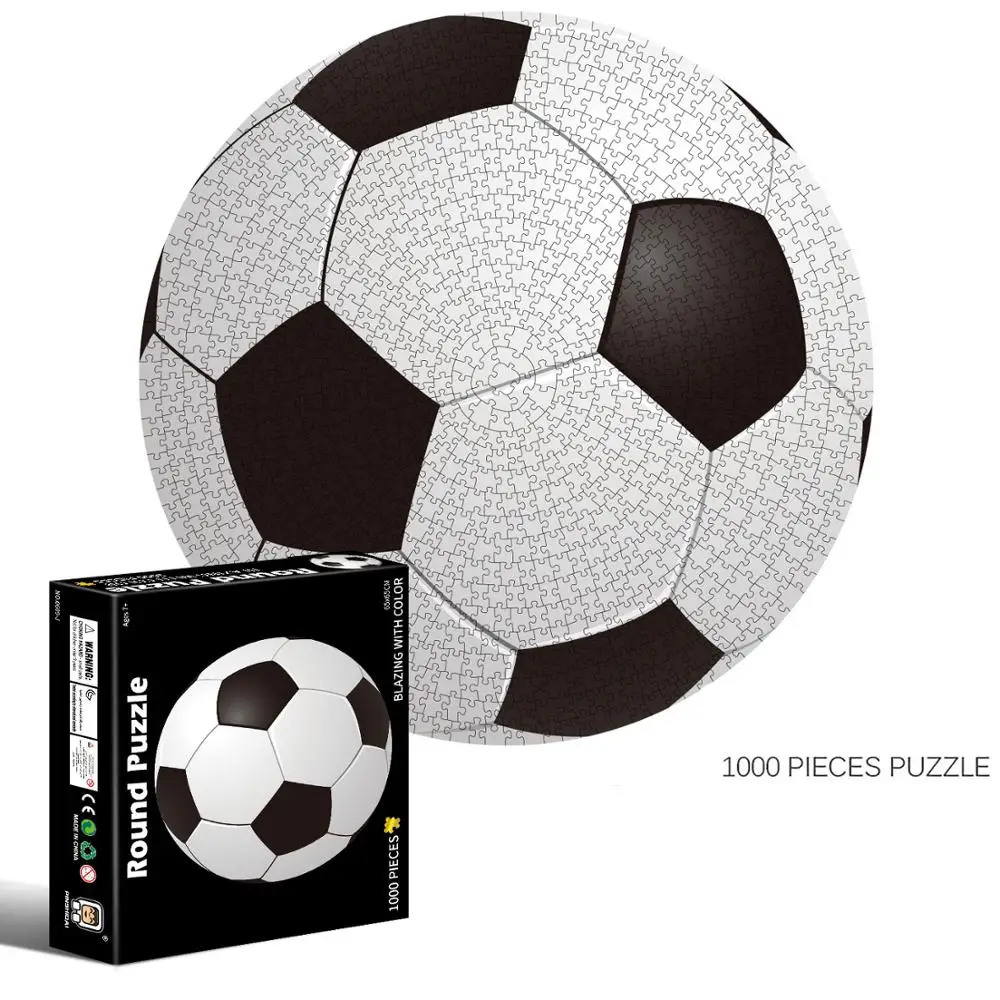 

Round Puzzle 1000 Pieces 3D Jigsaw Puzzle for Adults Educational Toy for Kids