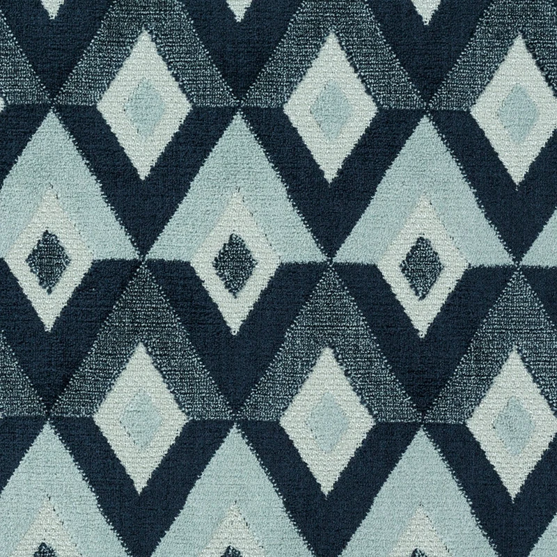 

A Diamond Geometric Pattern Textured Velvet With Modern Sophisticated Look Width 57" By Yard/Half-yard For Traditional Settings