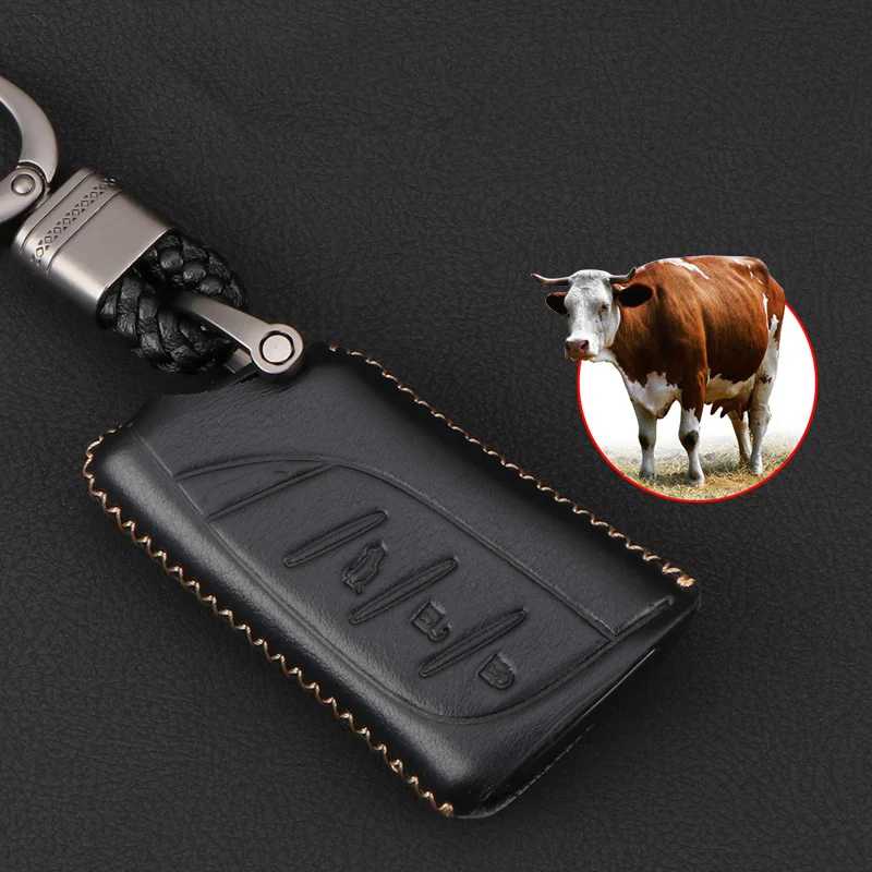 

Lsrtw2017 Zinc Alloy Leather Car Remote Control Key Bag for Lexus ES ES200 ES260 ES300h 2018 2019 2020
