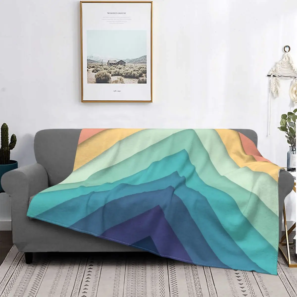 

Manta Retro de muselina a cuadros для детей, para cama colcha, cubierta para детей, Chevrons 002
