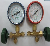 free shipping hot sale metric single table valve model hs 488al low pressure 1 way manifold gauge
