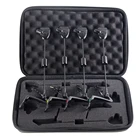 Набор свингера Fshing, крючок с сигнализацией клева, свингер, 4 цвета, светодиодный фонарь, рыболовная снасть на молнии, чехол A500