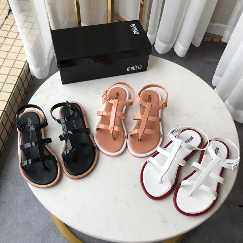 2020 New Summer Melissa Bownot Ultragirl Bow Women Rome Sandals Beach Ladies Sweet Jelly Female Shoes | Обувь