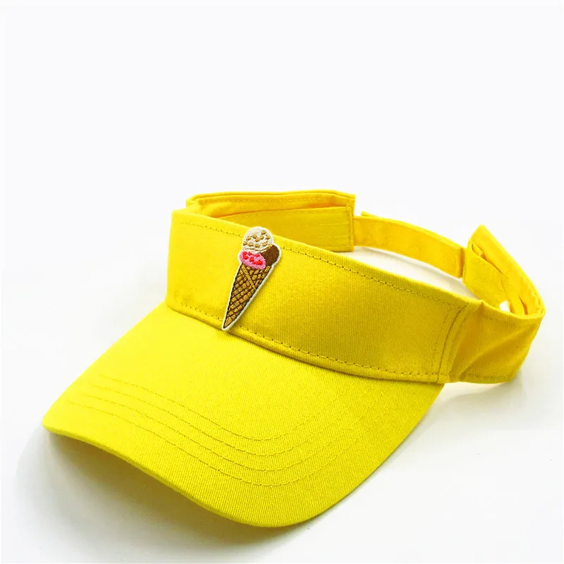 

Новинка 2020, стильная бейсболка с вышивкой мороженого, головной убор для мужчин и женщин