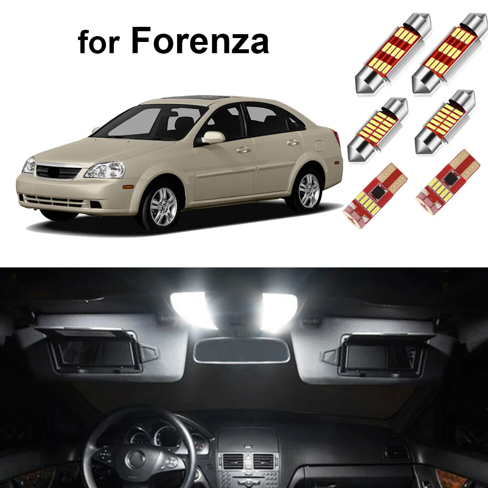 10 шт. светодиодная интерьерная с Canbus светильник комплект для Suzuki Forenza 2004-2008 карты