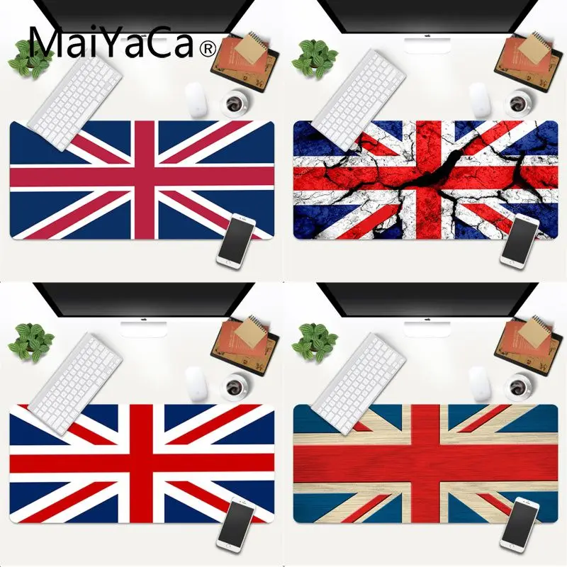 

British flag Comfort Mouse Mat Gaming Mousepad Gaming Mouse Pad Large Deak Mat 700x300mm for overwatch/cs go