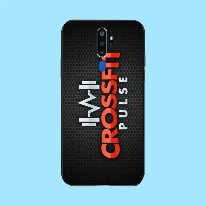 Мягкий силиконовый чехол для телефона из ТПУ PENGHUWAN keep calm and crossfit Oppo A5 A9 2020 Reno Z Realme5Pro