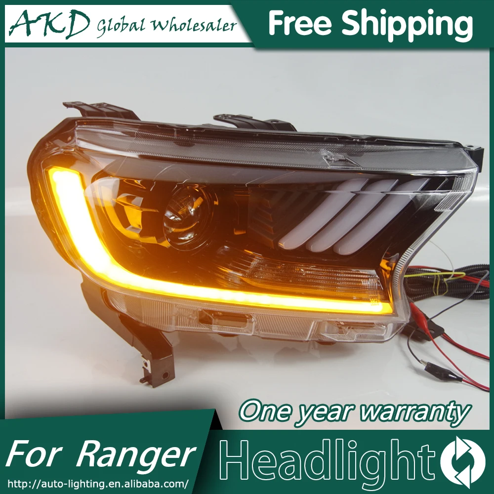 АКД стайлинга автомобилей фара для Ford mustang фары светодиодный фар ангельские