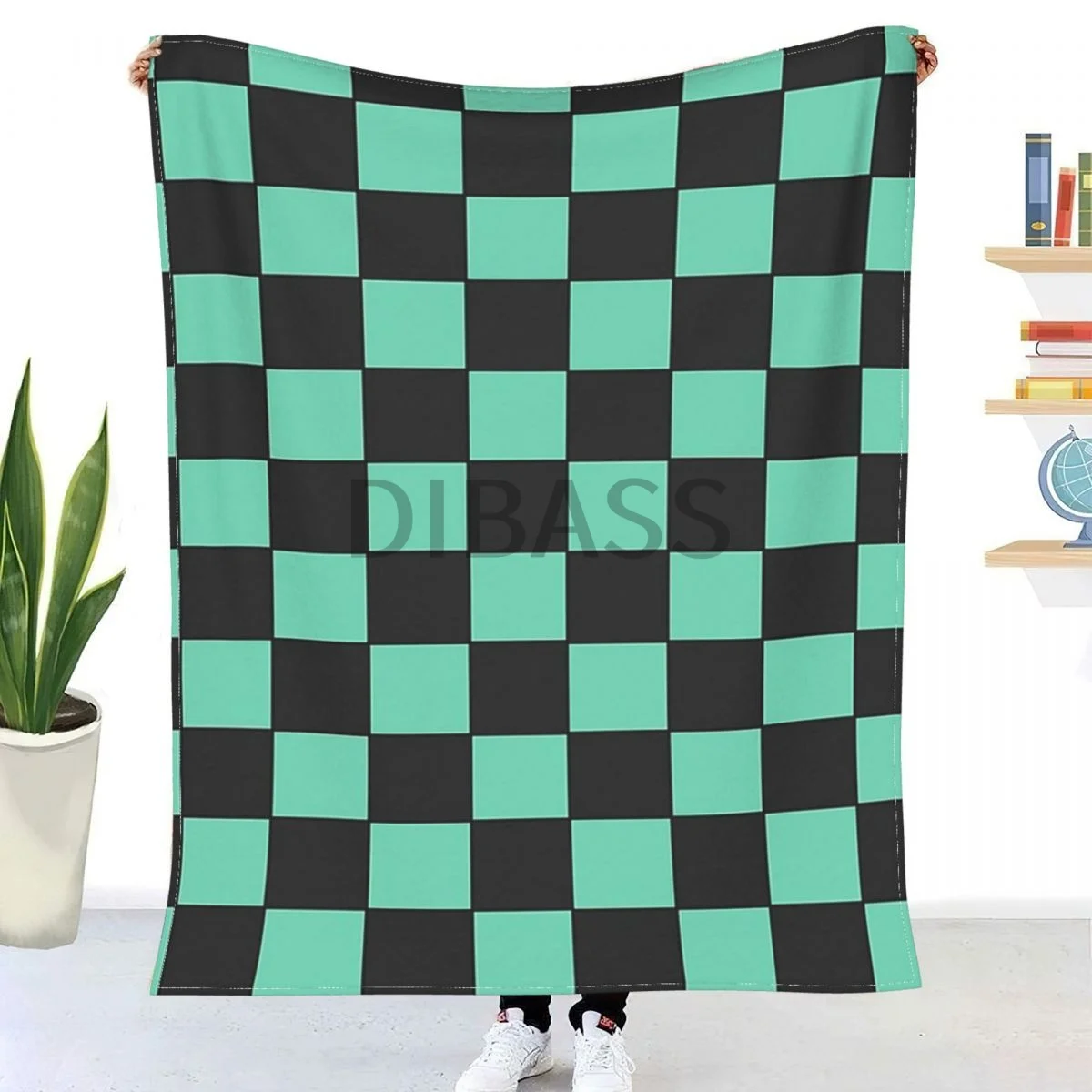 

Tanjiro Haori, Фланелевое покрывало с 3D принтом