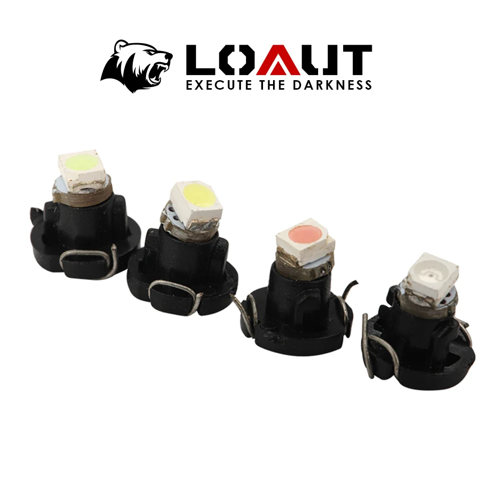 10 шт. B8.5D 509T b8 5 5050 Led 1 SMD T5 лампа для автомобиля Speedo приборной панели светильник