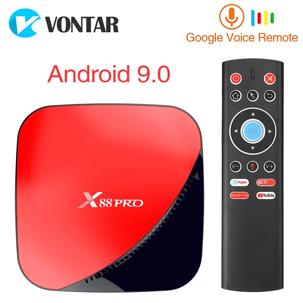 X88 PRO Smart TV BOX Android 9 0 4 Гб 128 ГБ 32 64 Rockchip RK3318 четырехъядерный WIFI 4K Google Play YouTube