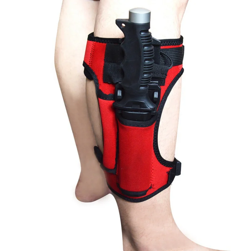 

Scuba Diving Leggings Knife Set Adjustable Protector Neoprene Nylon Underwater Knife Set Fashion