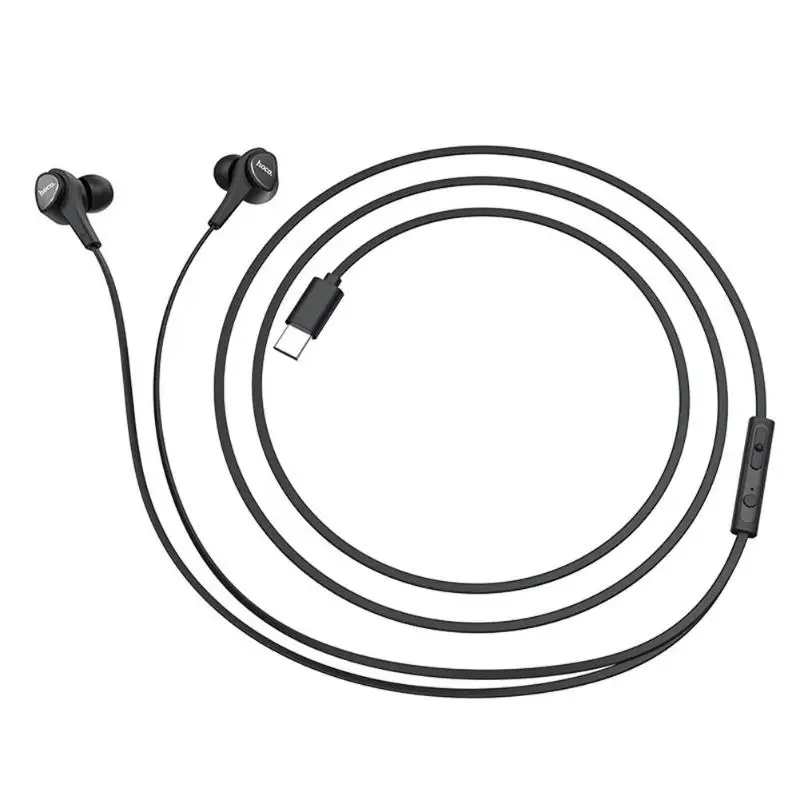 HOCO M67 проводные наушники-вкладыши, наушники usb type C с mi c для Xiaomi mi 8 6 6X mi x 3 huawei P20 Pro Google Pixel 2X