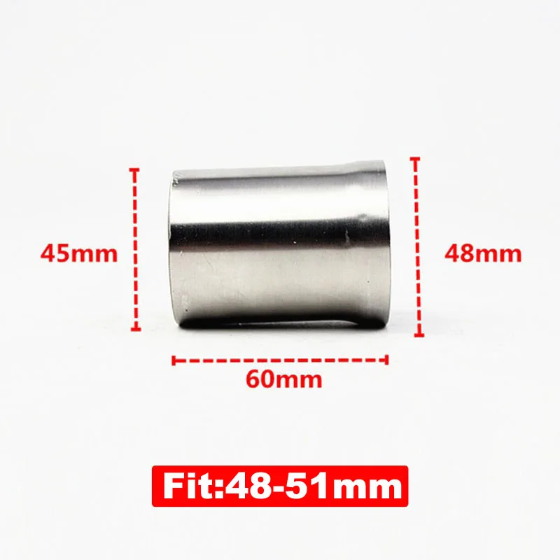 Универсальный 48 мм передний средний конец катализатор дБ убийца для мотоцикла