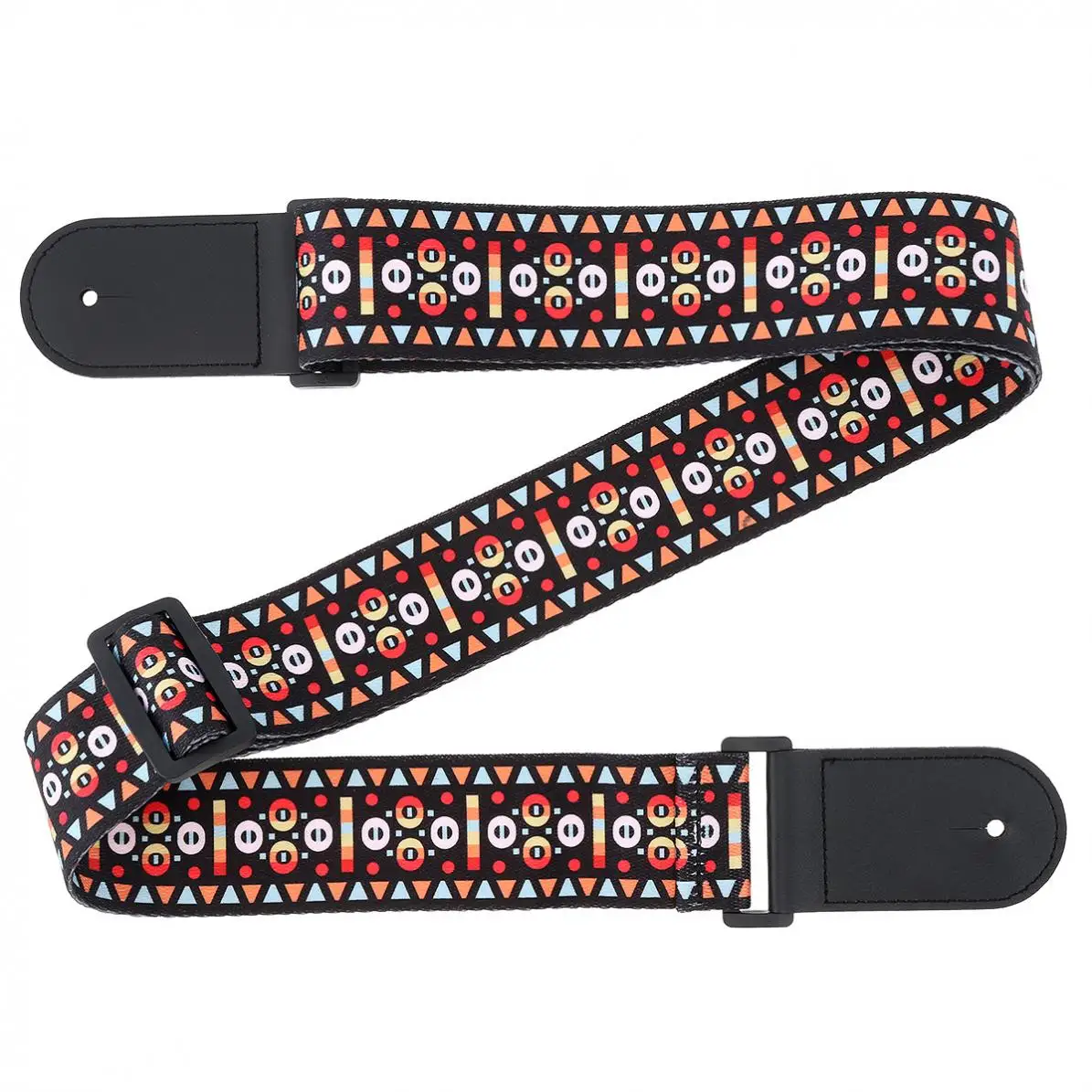 

Guitar Strap Adjustable Printing Guitar Strap with Geometric Patterns for Acoustic Electric Bass Guitar