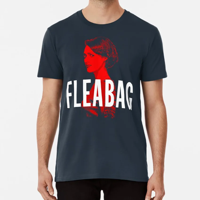 Футболка FLEABAG блошиная сумка fleabag футболка ТВ серия программа Лондон|Мужские