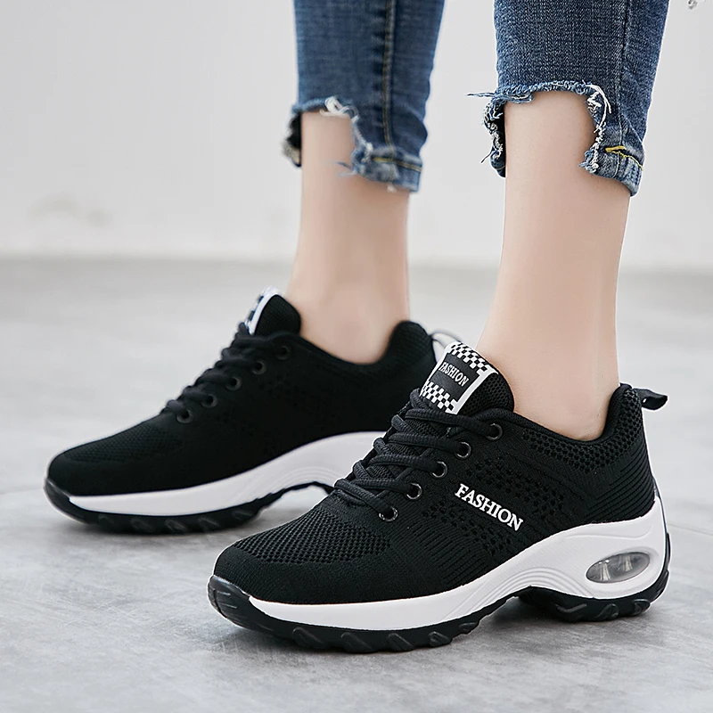 Женские теннисные туфли лидер продаж 2019 женские на плоской подошве спортивные