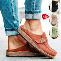 flats women loafers retro shoes slip on ladies comfort platform female 2021 new plus size casual woman summer
