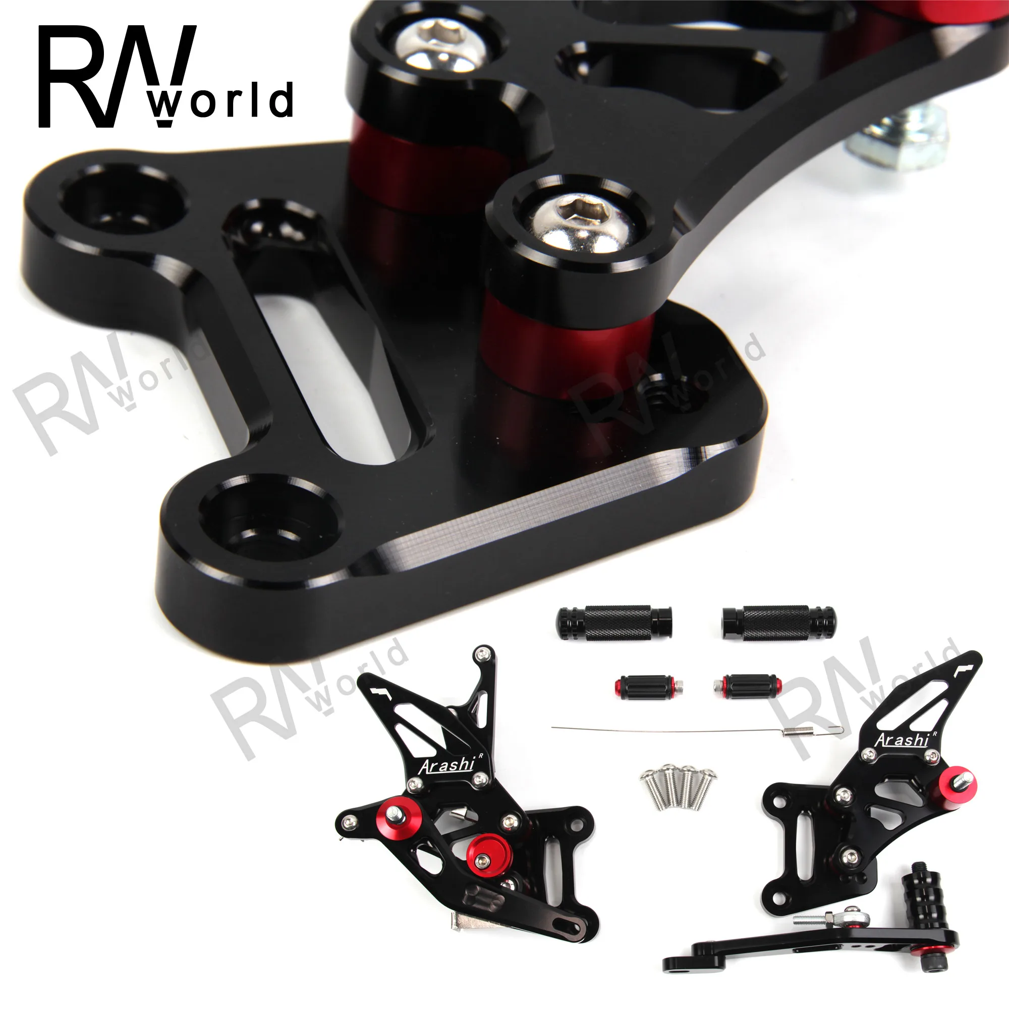 Задняя подставка для ног Rearset SUZUKI GSXR1000 ABS GSXR1000R 2017 2019 мотоциклетные Регулируемые