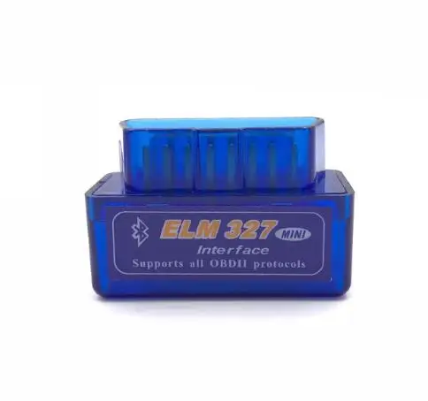 Синий Универсальный OBD2 EML327 V1.5 Диагностический инструмент автомобильный Мини Bluetooth ELM327 OBDII адаптер Авто диагностический инструмент автомобильный диагностический сканер - Цвет: Синий