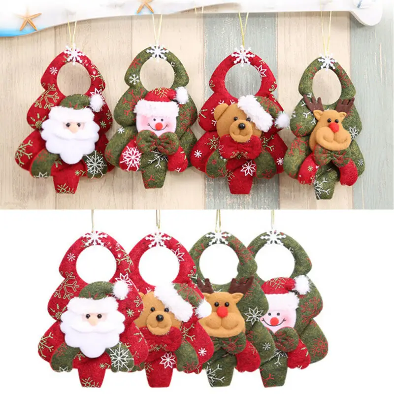 Мульти Стиль рождественские украшения подвеска с Санта Клаусом Рождественская