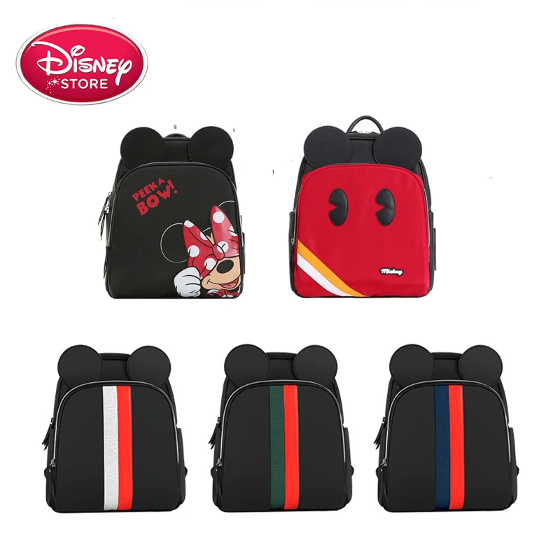 Модная сумка для детских подгузников Disney дорожный рюкзак мам с USB подогревом
