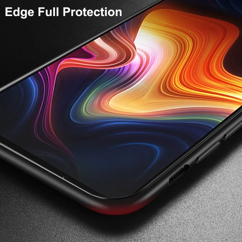 Чехол для ZTE Nubia Play 5G 2020 черный Камуфляжный Силиконовый ТПУ мягкий чехол задней