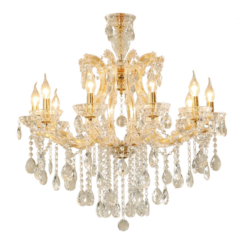 

Maria theresa crystal chandelier Lighting For Living room Bedroom luxury chandelier lights with lampshade indoor home hanging