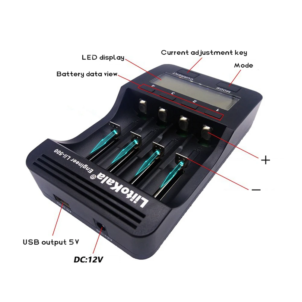 Умное устройство для зарядки никель-металлогидридных аккумуляторов от компании