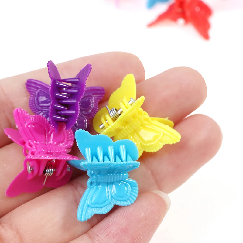 

20/50pcs Mixed Color Butterfly Hair Clips Grip Claw Barrettes Mini Clamps Jaw Hairpin Headdress Hair Styling Accessories Tool