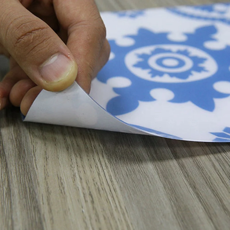 5 шт. Нескользящие 3D наклейки в богемном стиле настенные для ванной комнаты