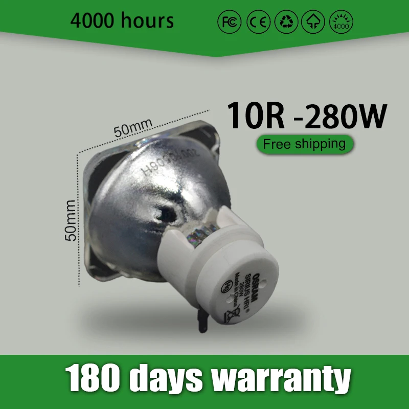 280W sharpy 10R прожекторная лампа с движущейся головкой сценический светильник R10 MSD
