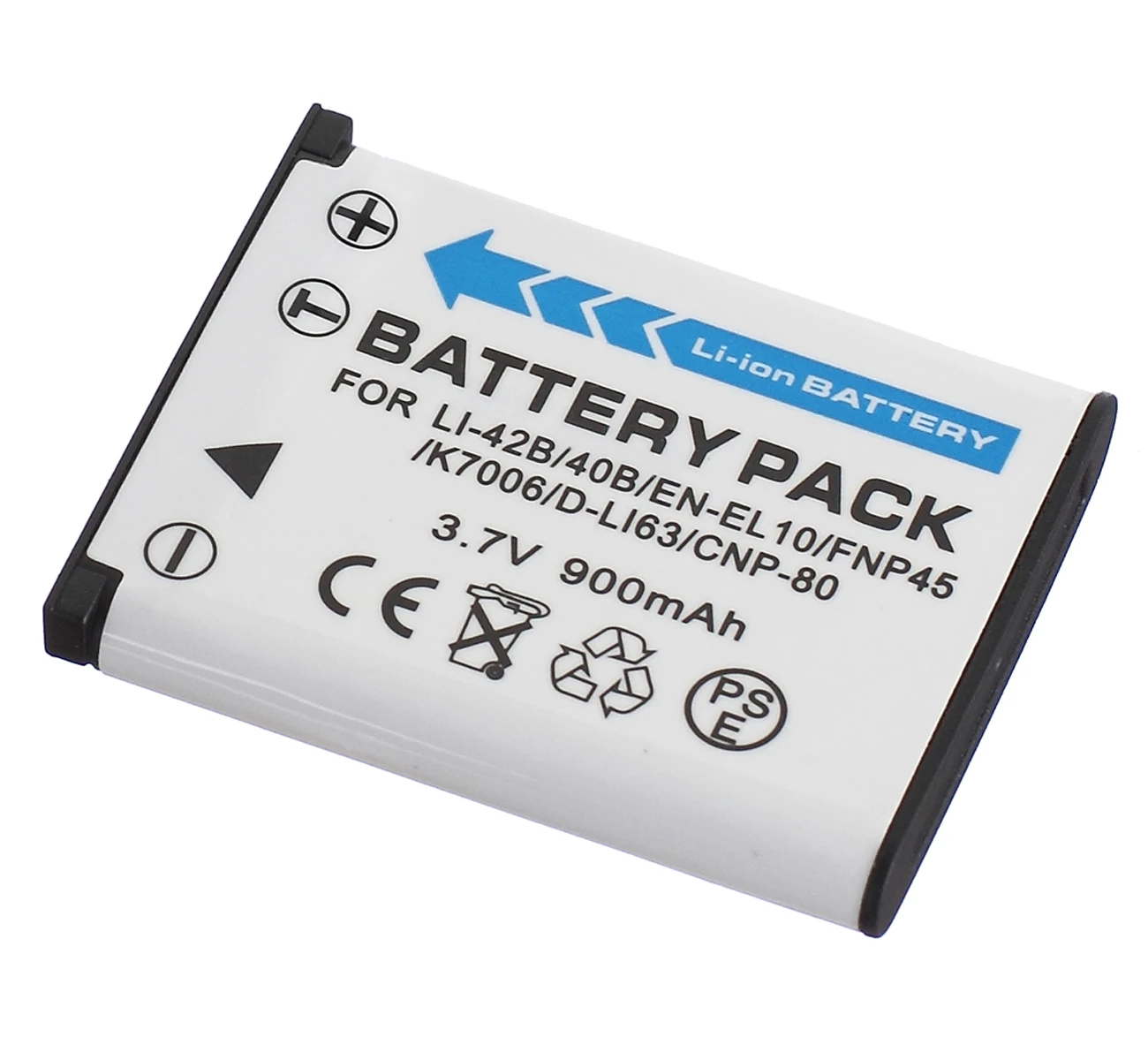 Аккумулятор для цифровых фотоаппаратов Sanyo Xacti VPC-T700 VPC-T700BL VPC-T700P VPC-T700T VPC-T850 VPC-T850BL
