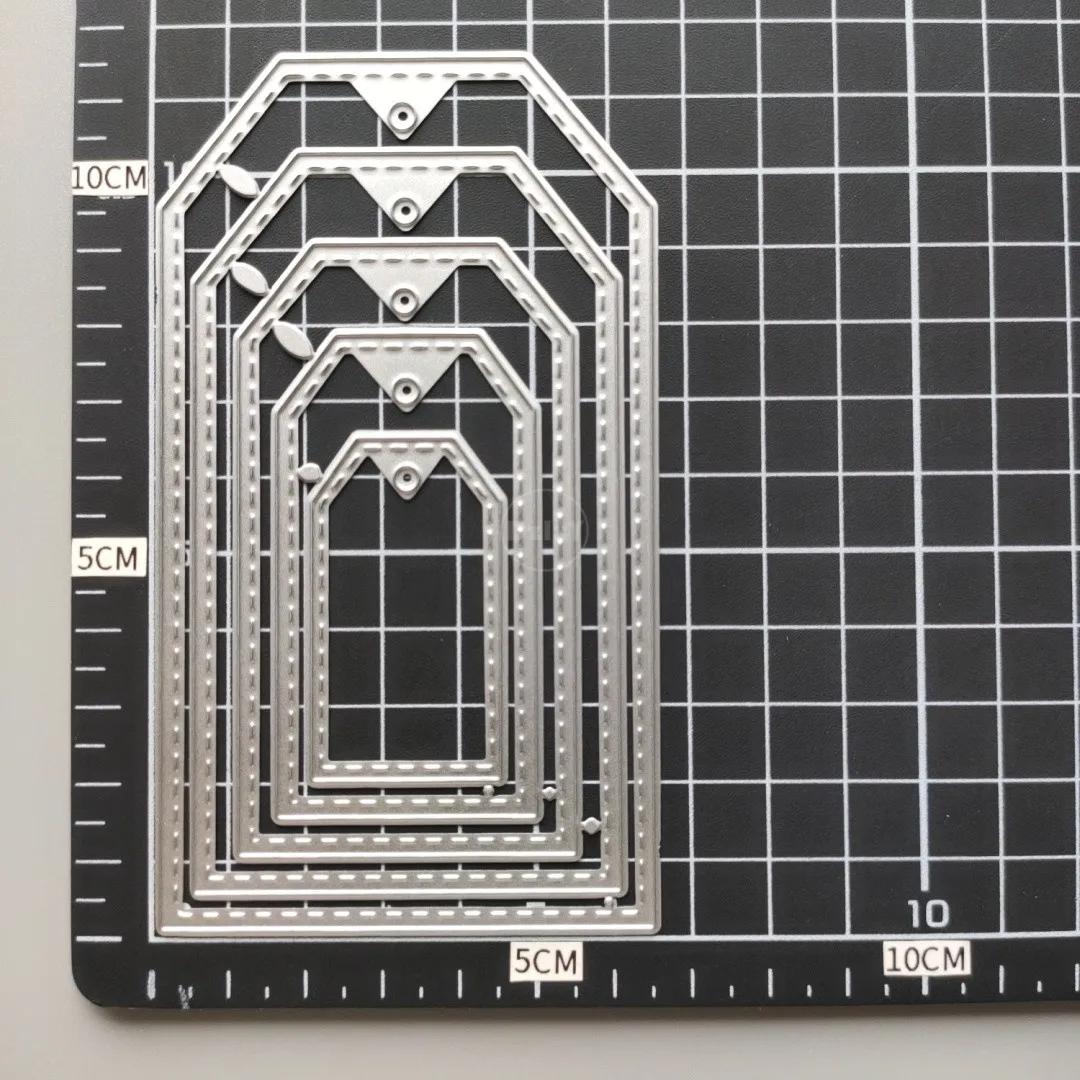 2021 квадратные метки металлические Вырубные штампы сделай сам скрапбукинг бумага