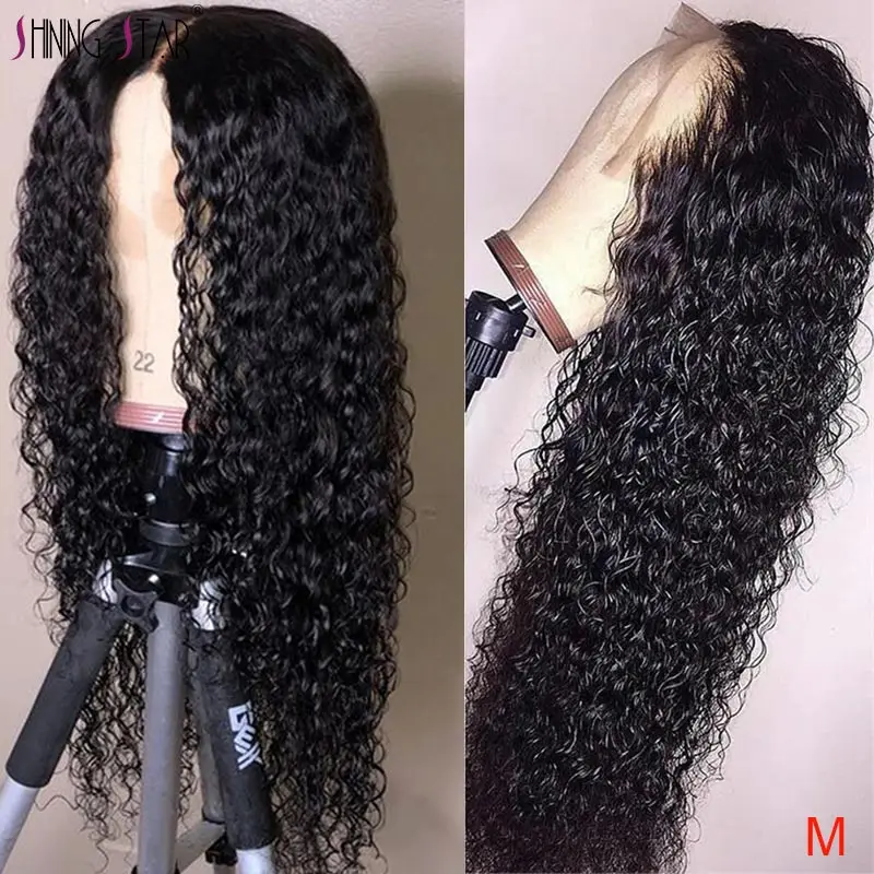 Перуанские волнистые кружевные передние парики 13*4 человеческие волосы