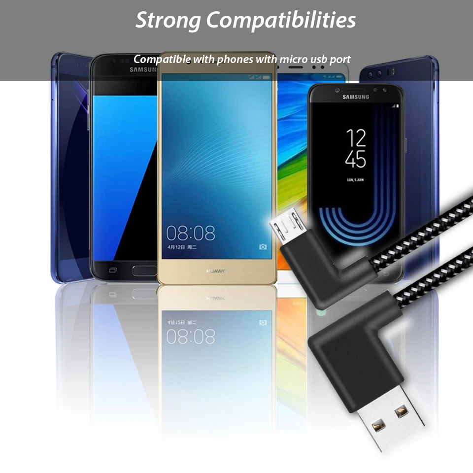 20 см/0 2 м короткий 90 градусов USB Type C зарядный кабель L форма USB-C телефонный для