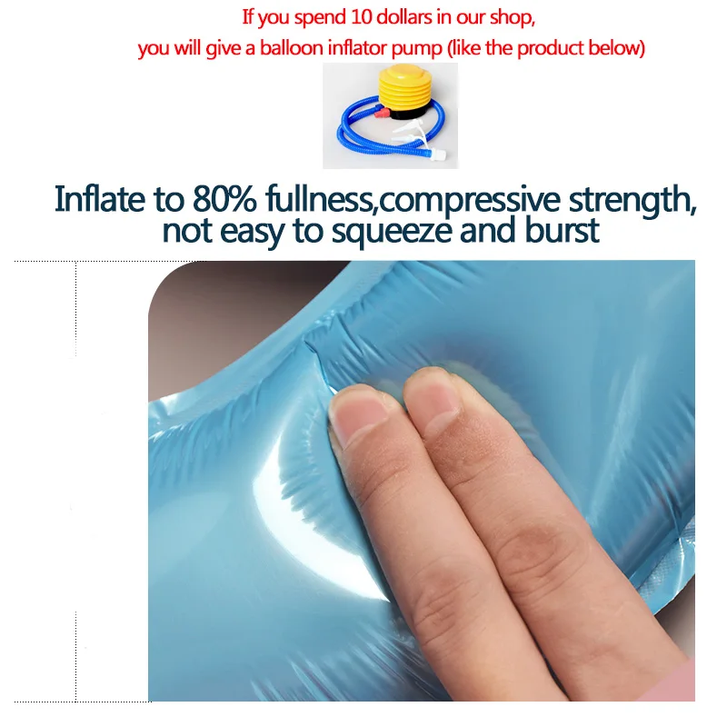 

16 32 40 inch Number Balloon children birthday wedding party supplies baby shower decorations digital balloons happy newyear2021