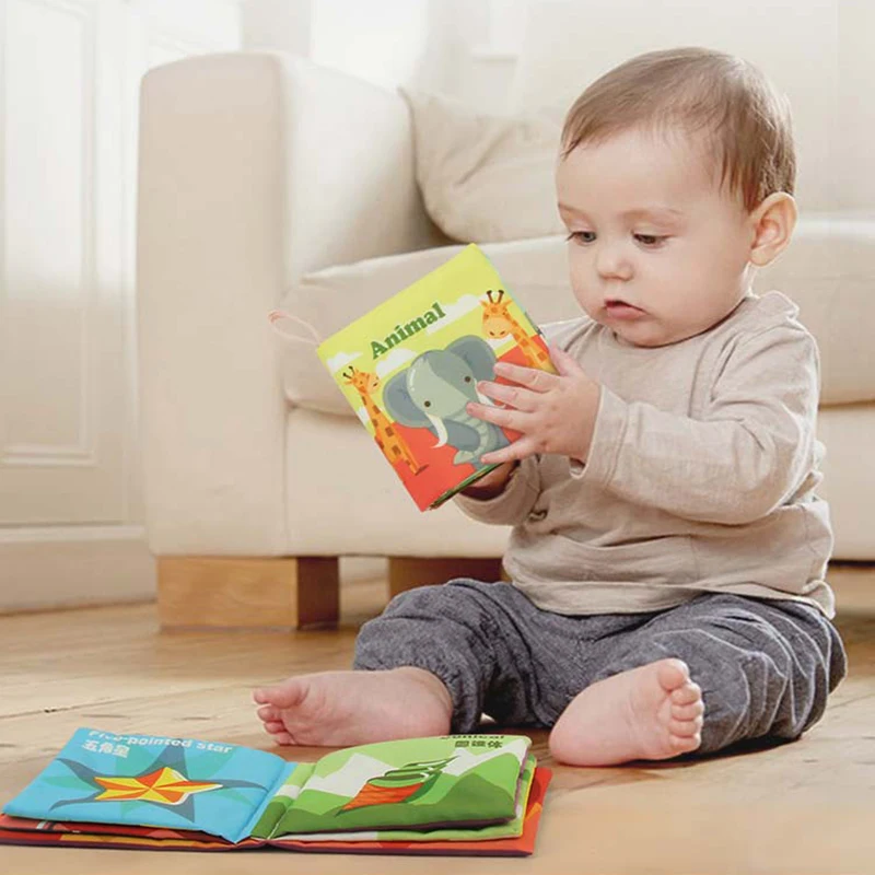 

Baby Books 0 12 months Baby Soft Book Cloth Books for Babies Kids Toys Educational Montessori Toys Baby Toys Developmental Gifts