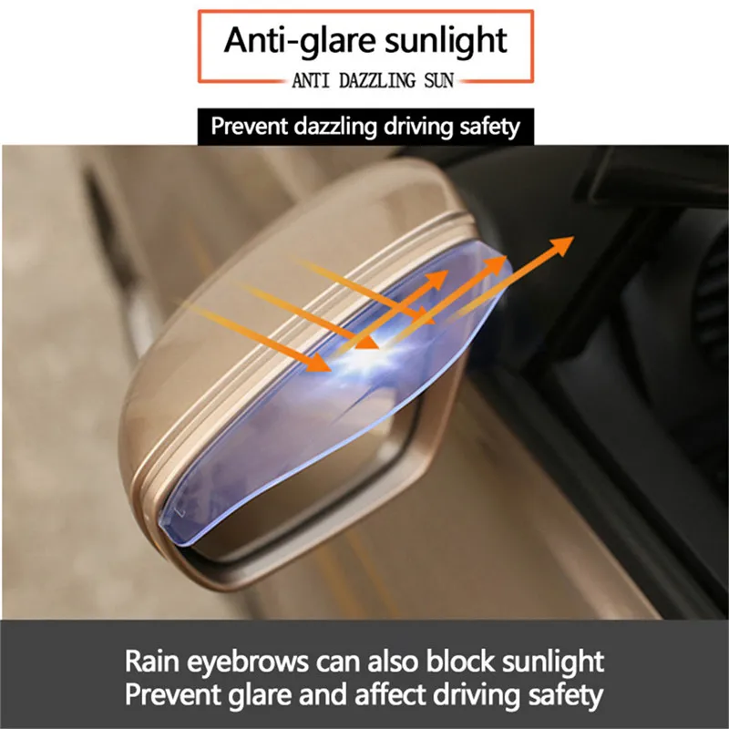 2 шт. универсальный упор для автомобиля зеркало заднего вида зеркала бровей