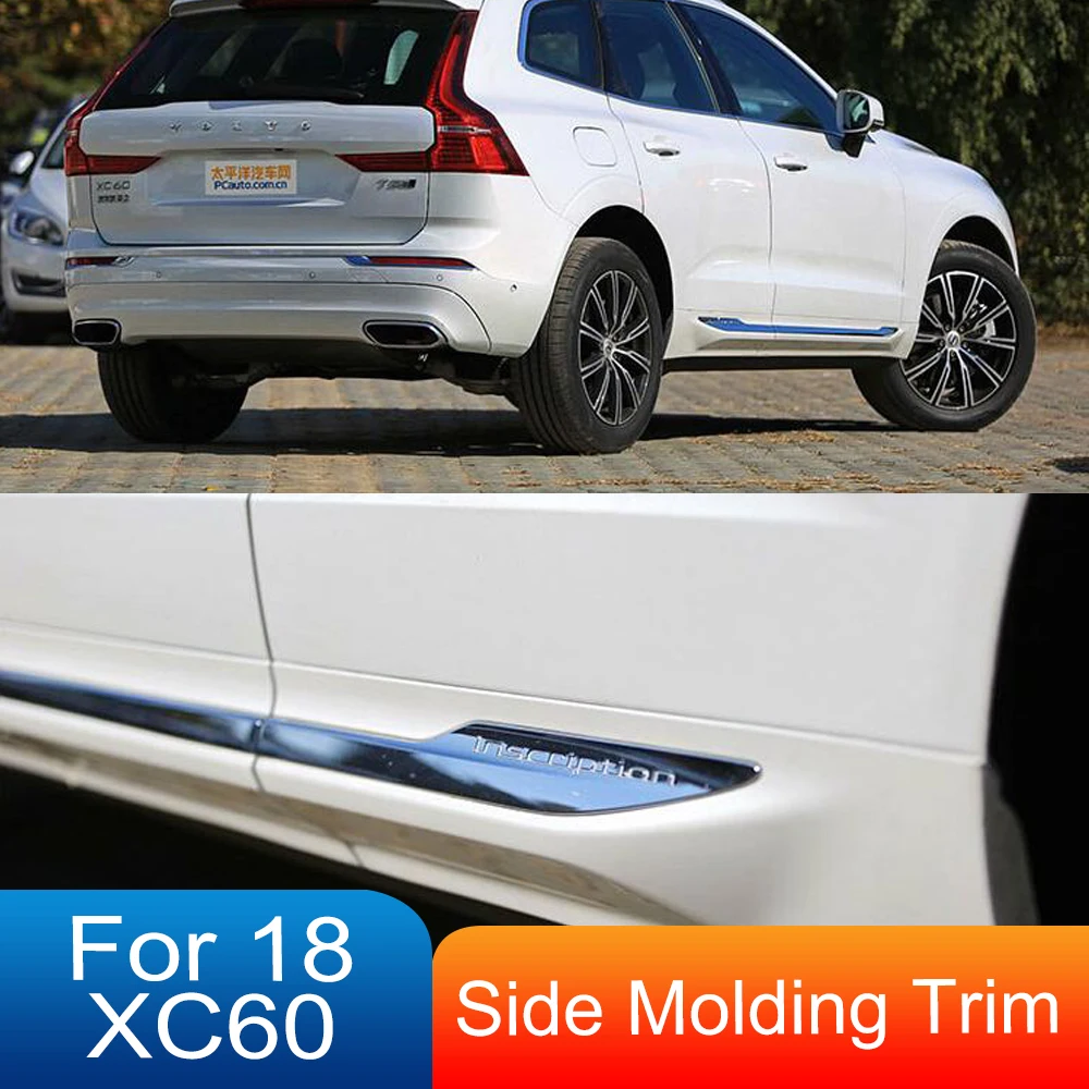 

CHROME REAR BOOT DOOR TRUNK LID COVER GARNISH TAILGATE TRIM Accessories FIT FOR 2018 2019 VOLVO XC60