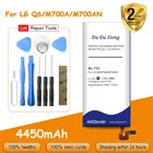 Аккумулятор 4450 мА  ч BL-T33 BL T33 для LG Q6, M700A, M700AN, M700DSK, M700N, с инструментами