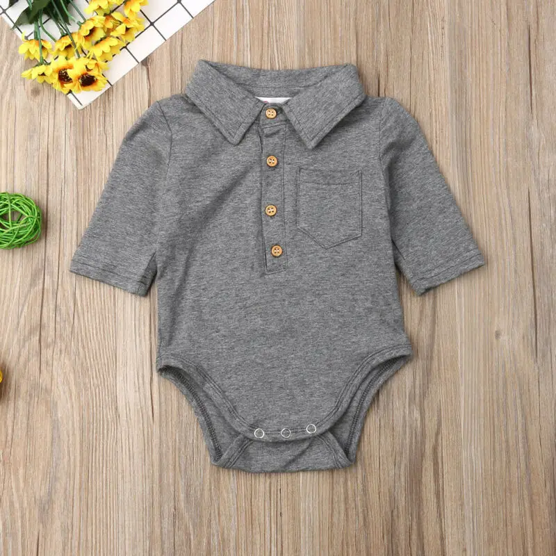 Baby boy summer clothing Formal Cotton Romper Jumpsuit Outfit for Kid clothes Children |