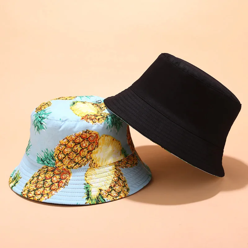 

Fashion Print Fisherman Hats Adult Kids Summer Foldable Bucket Hat Casual Unisex Caps Outdoors Hats