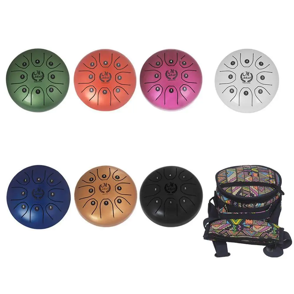 5 дюймов язык барабан камер Мгновенной Печати Mini 8 тон Сталь ручной сковорода