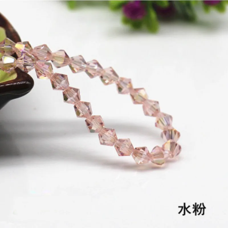 Бесплатная доставка разноцветные бусины из чешского стекла 2 3 4 6 8 мм биконусные