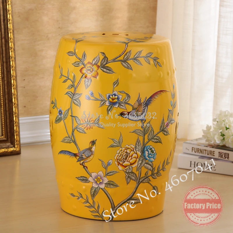 Креативный керамический барабанный туалетный стул для макияжа олхов Загребской европейской краски для обуви сменные стулья 30*46см.
