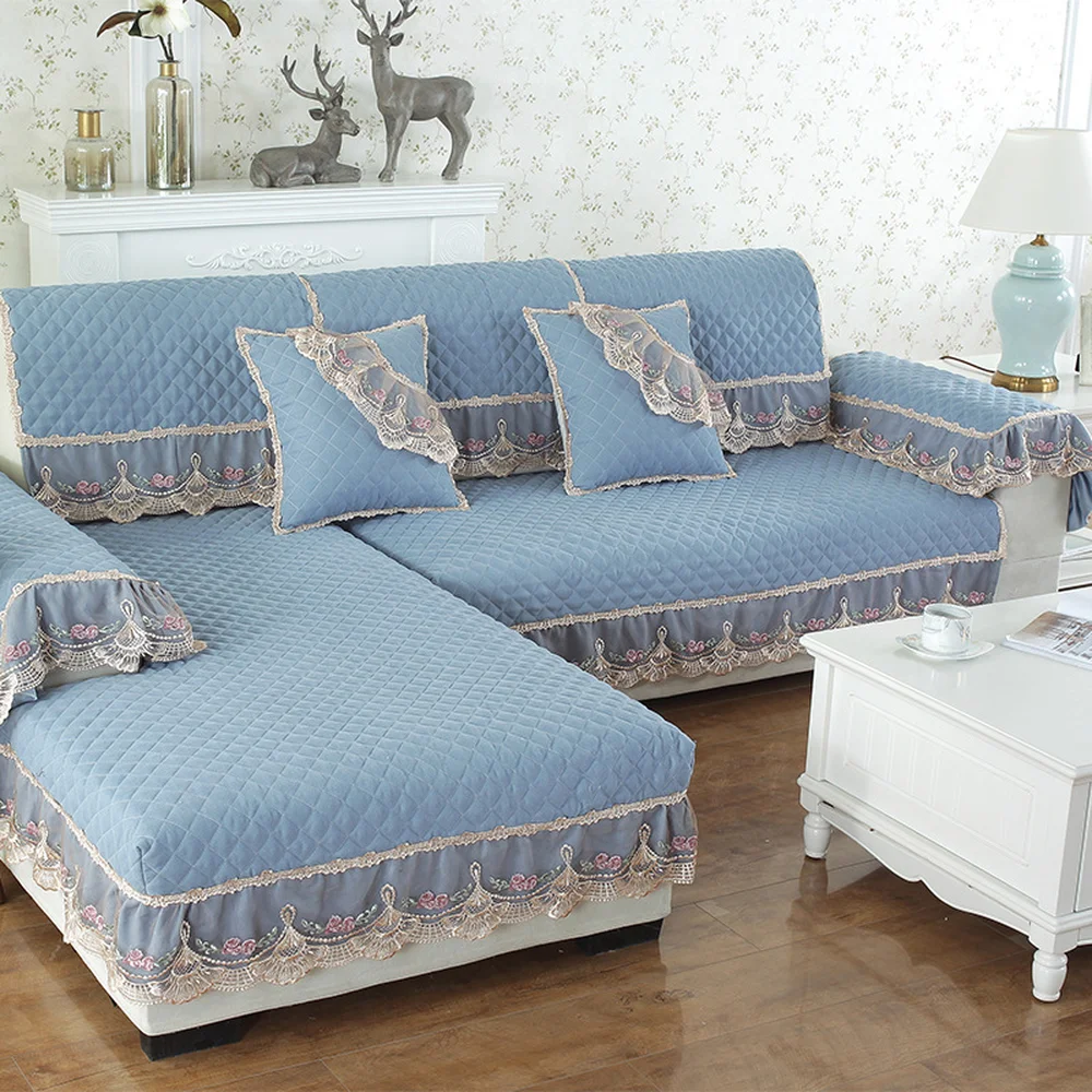 Роскошные европейские чехлы для диванов подушки Наволочки комбинированный